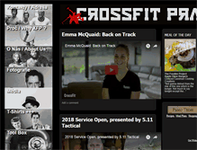 Tablet Screenshot of crossfitpraha.com